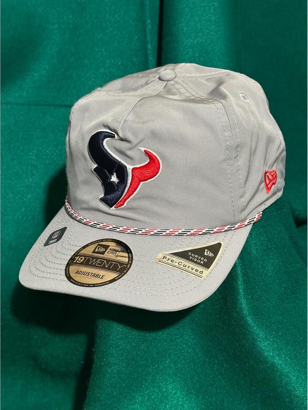 NFL Houston Texans Team Logo & Color Rope NEW ERA 19TWENTY Snapback Golfer Hat